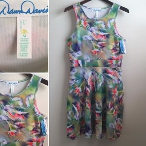 NWT Dawn Davis Art & Sol Bird of Paradise Dress M